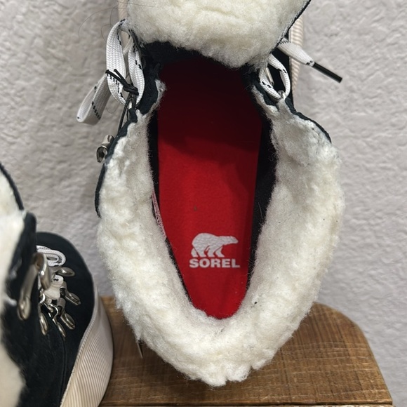 Sorel Explorer II Joan Cozy Sherpa Boots Size 9.5 - Picture 6 of 7